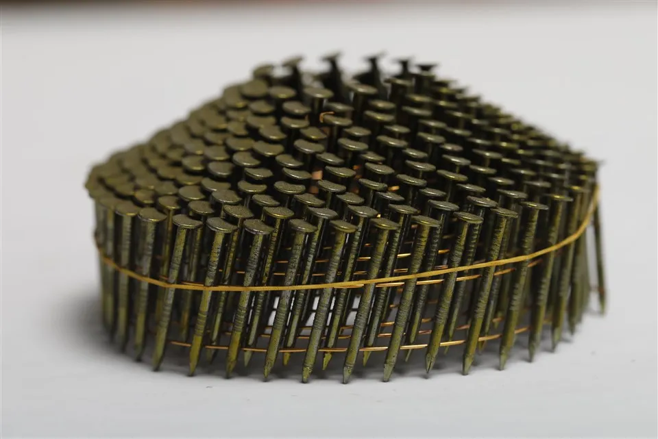 میخ سیم پیچ ساقه حلقه ای 2.1x32mm/2.1x38mm مخروطی (گنبدی)